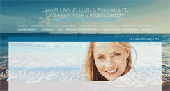 Desktop Screenshot of chinoralsurgery.com